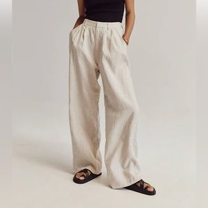DISSH NORAH NATURAL LINEN PANT